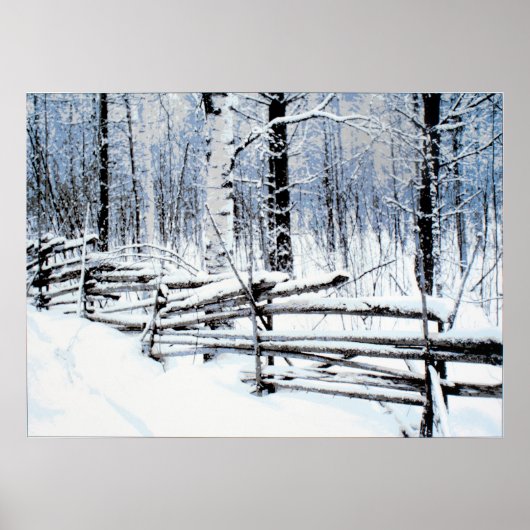 古いフェンス ポスター (正面)