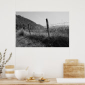 古いフェンス ポスター (キッチン)