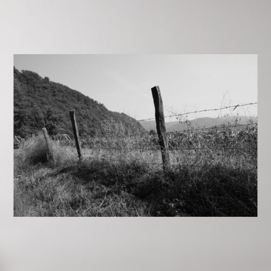 古いフェンス ポスター (正面)