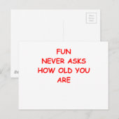 古いフォーク ポストカード (正面/裏面)