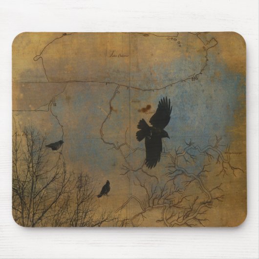 古いフライト マウスパッド (正面)