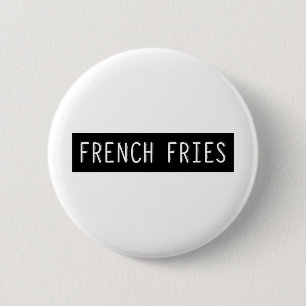 古いフランスのタイプライター文字 缶バッジ