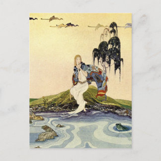 古いフランスの童話：私のドメイン ポストカード