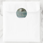 古いフリジネア写真 ラウンドシール (バッグ)