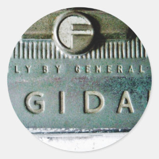 古いフリジネア写真 ラウンドシール