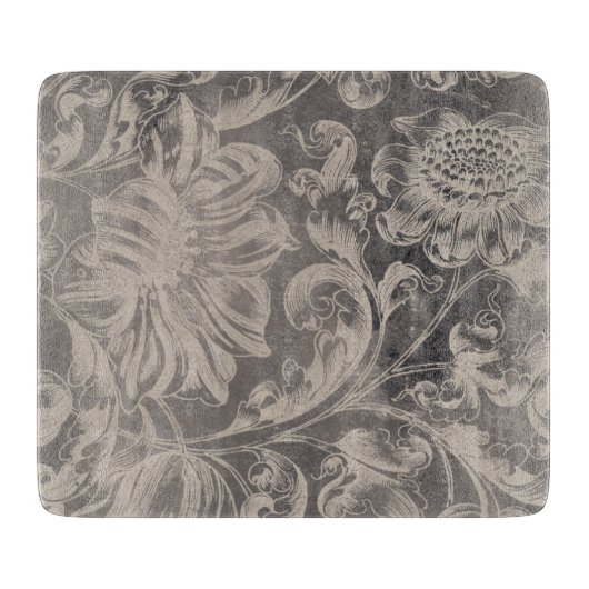 古いフローラ カッティングボード (正面)