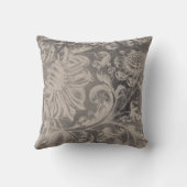 古いフローラ クッション (裏面)