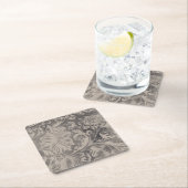 古いフローラ スクエアペーパーコースター (インサイチュ)