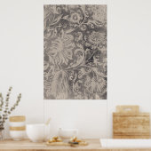 古いフローラ ポスター (キッチン)