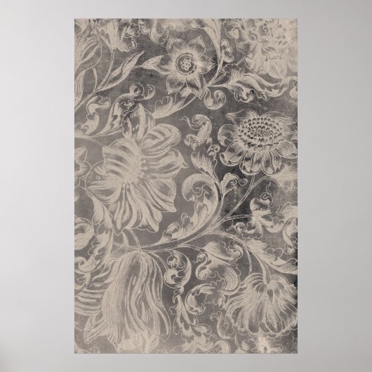 古いフローラ ポスター (正面)