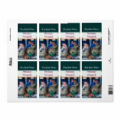 古いブドウ畑の赤ワイン樽 ラベル (フルシート)