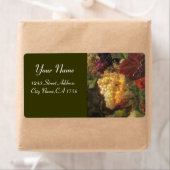 古いブドウ畑ワインの試飲パーティーラベル ラベル (インサイチュ)