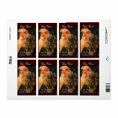 古いブドウ畑ワインの試飲パーティーラベル ラベル (フルシート)