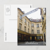 古いブラチスラバ ポストカード (正面/裏面)