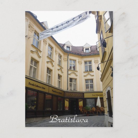 古いブラチスラバ ポストカード (正面)