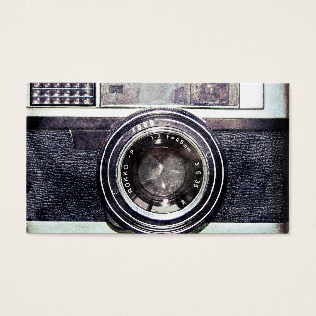 古いブラックカメラ (正面)