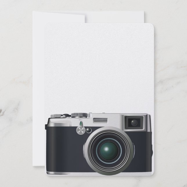 古いブラックカメラ (正面)