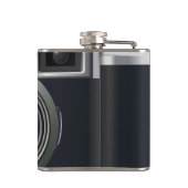 古いブラックカメラ フラスク (裏面)