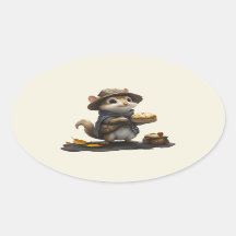 古いブロックのチップムンク