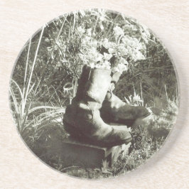 古いブーツのコースター コースター