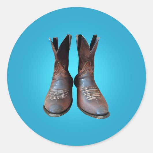 古いブーツ ラウンドシール (正面)