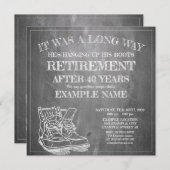 古いブーツV3.0での引退発表 (正面/裏面)