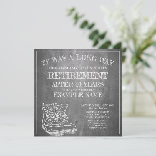 古いブーツV3.0での引退発表 (スタンド正面)