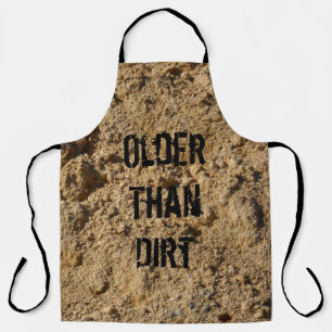 古いプリント エプロン