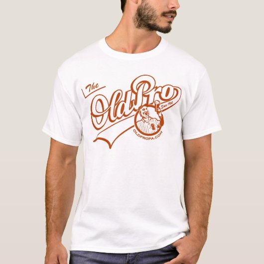 古いプロ(基本的なプリント) Tシャツ (正面)
