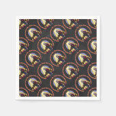 古いプールプレイヤー スタンダードカクテルナプキン (正面)