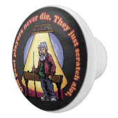 古いプールプレイヤー セラミックノブ (右)