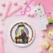 古いプールプレイヤー ペーパープレート (パーティー)