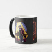 古いプールプレイヤー モーフィングマグカップ (正面左)