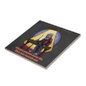 古いプールプレーヤーのキャラクターの芸術 タイル (側面)