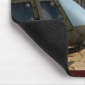 古いヘリコプター マウスパッド (コーナー)