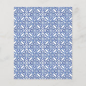 古いベビー写真のブライダルシャワーゲームカード チラシ (裏面)