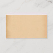 古いペーパー名刺 名刺 (裏面)