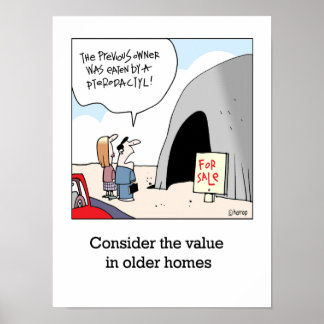 古いホームのポスターの価値 ポスター