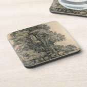 古いホールのニレ材は、東のBergholt 1817年駐車します(p コースター (左側)