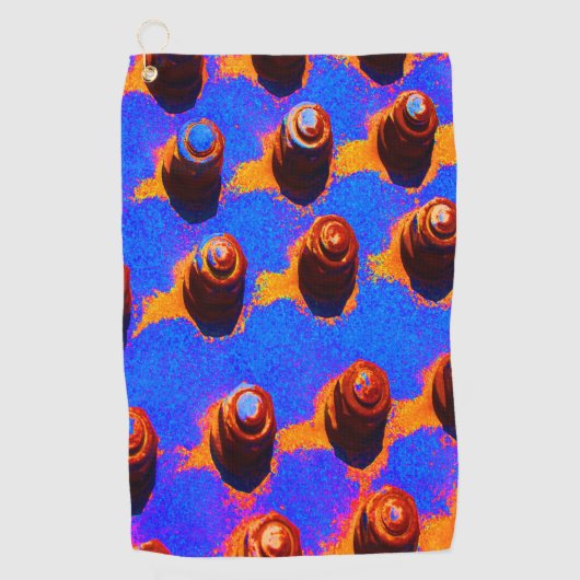 古いボルト ゴルフタオル (正面)