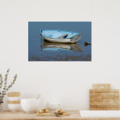 古いボート ポスター (キッチン)