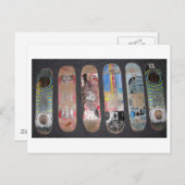 古いボード ポストカード (正面/裏面)