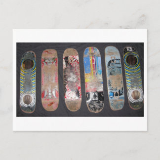 古いボード ポストカード