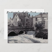 古いポストカード – アイルランドのスリゴ ポストカード (正面/裏面)