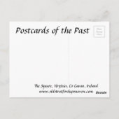 古いポストカード – アイルランド、カリフォルニア州Co Cavan ポストカード (裏面)