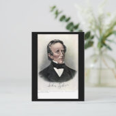 古いポストカード – アメリカのタイラー大統領 ポストカード (スタンド正面)