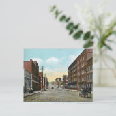 古いポストカード – アメリカ合衆国，アイオワ，バーリントン ポストカード (スタンド正面)