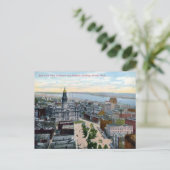 古いポストカード - アメリカ ミシガン州 デトロイト ポストカード (スタンド正面)