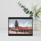 古いポストカード – アルバカーキ，ニューメキシコ，アメリカ ポストカード (スタンド正面)