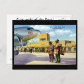 古いポストカード – アルバカーキ,ニューメキシコ ポストカード (正面/裏面)